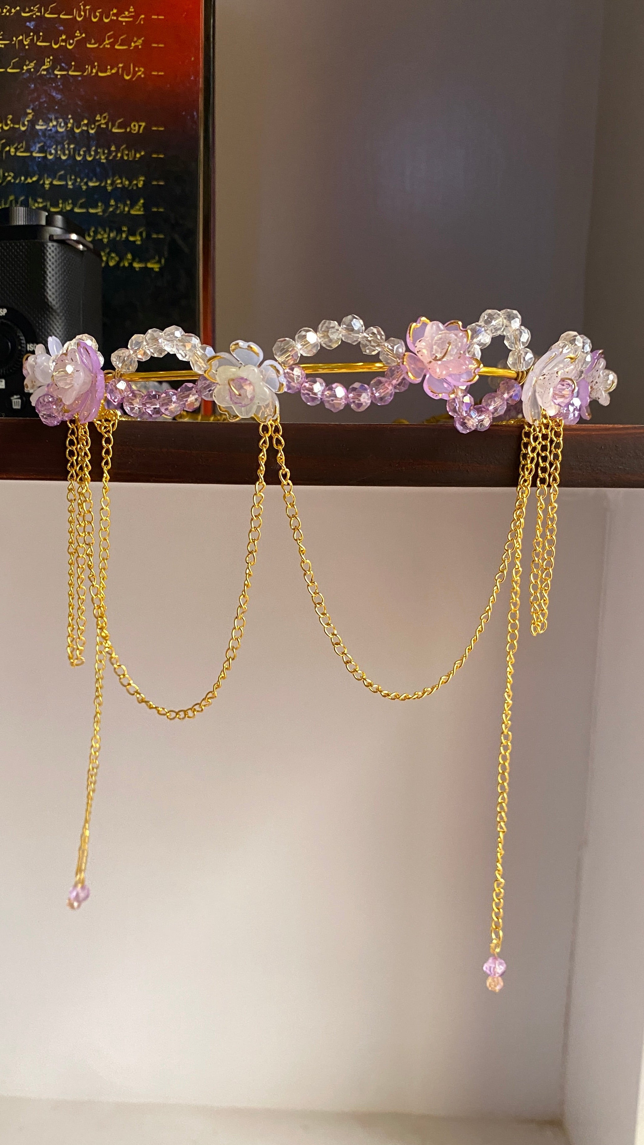 Lilac head band