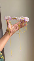 Lilac head band